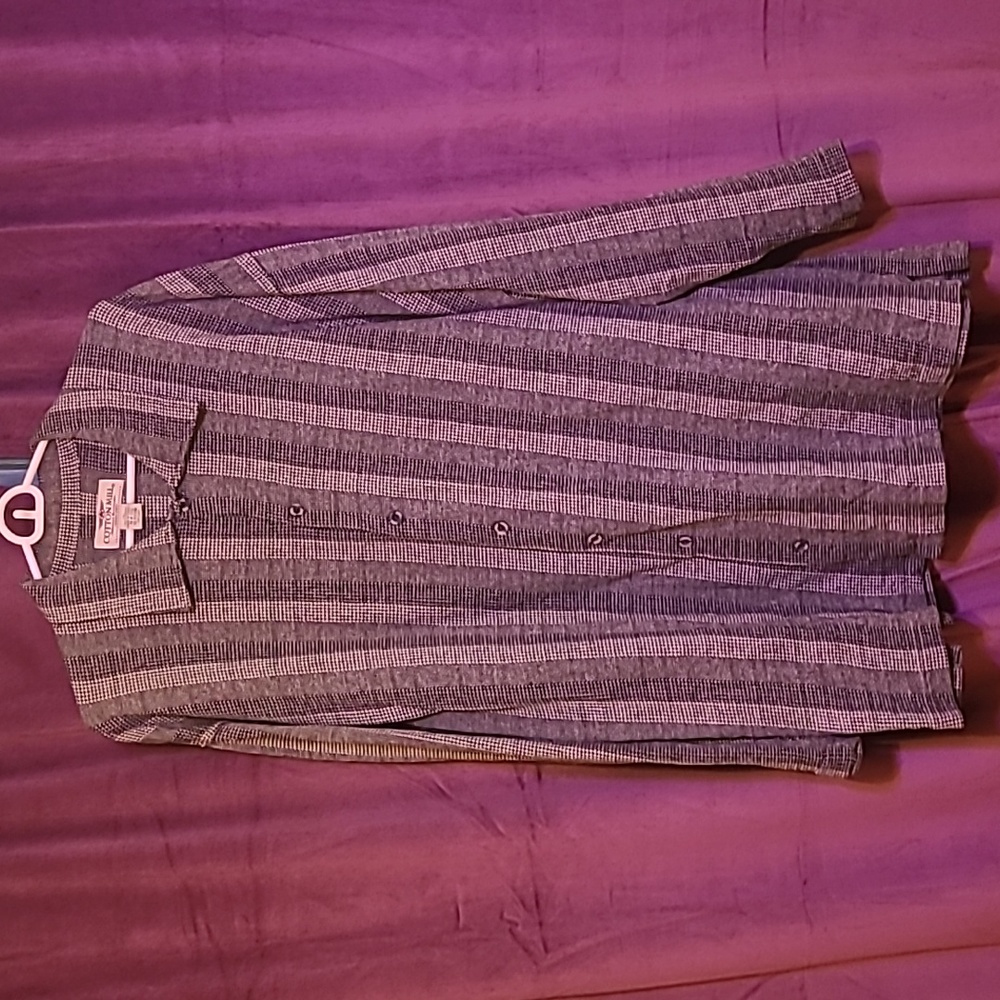 Vintage Cotton Mill Hounds Tooth Button Down